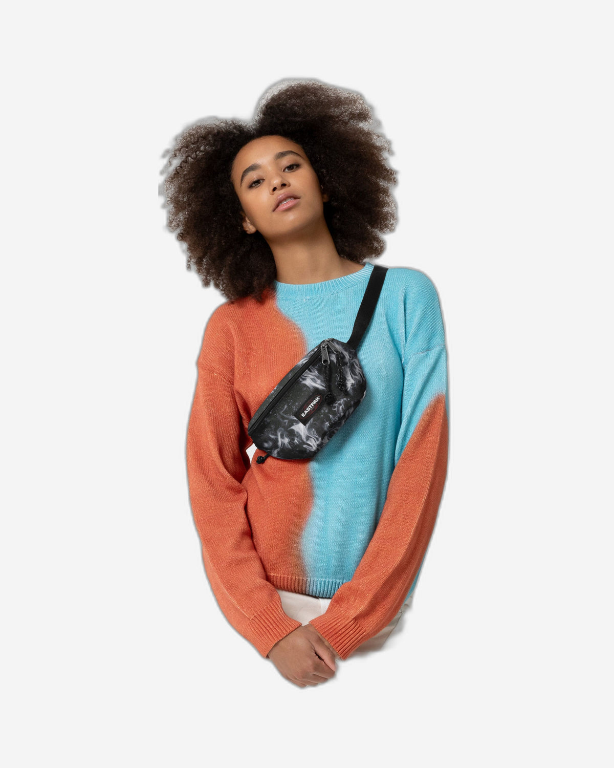 Eastpak Springer Flame Dark حقيبة خصر صغيرة