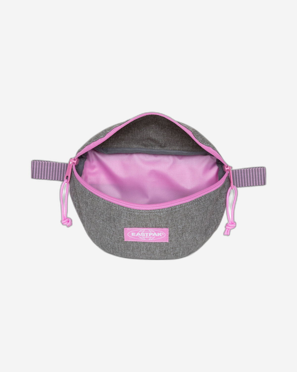 Eastpak Springer Kontrast Stripe Grey حقيبة خصر صغيرة