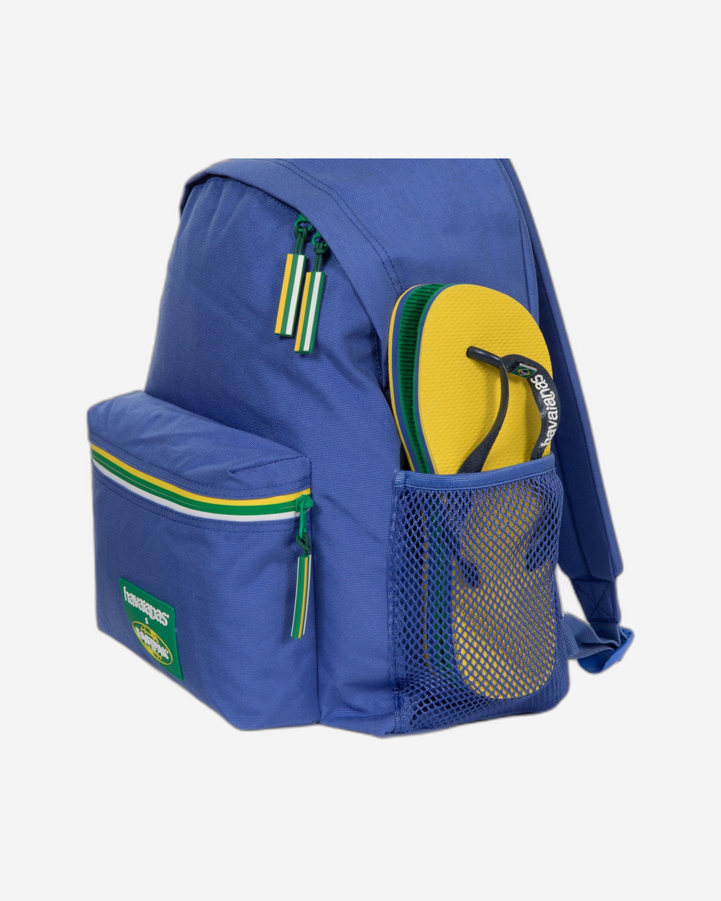 حقيبة ظهر EASTPAK PADDED PAK'R Havaianas Blue متوسطة الحجم - EK000620C401