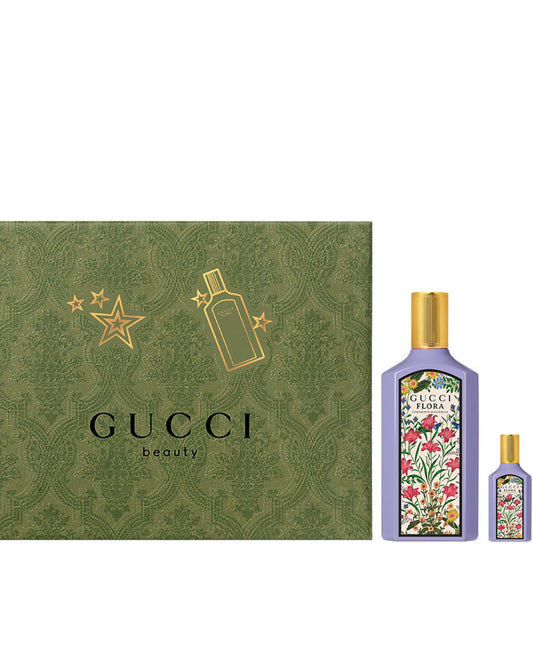 مجموعة جوتشي فلورا جورجيوس ماغنوليا للعطلات 2023 (أو دو بارفان 100 مل + عطر 10 مل + عطر مصغر 5 مل)