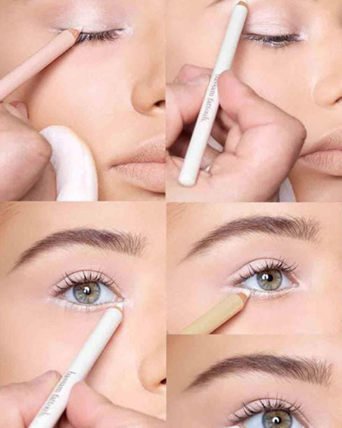 مجموعة أقلام تمييز داخلية من بي إف - مكونة من 4 أقلام تمييز داخلية