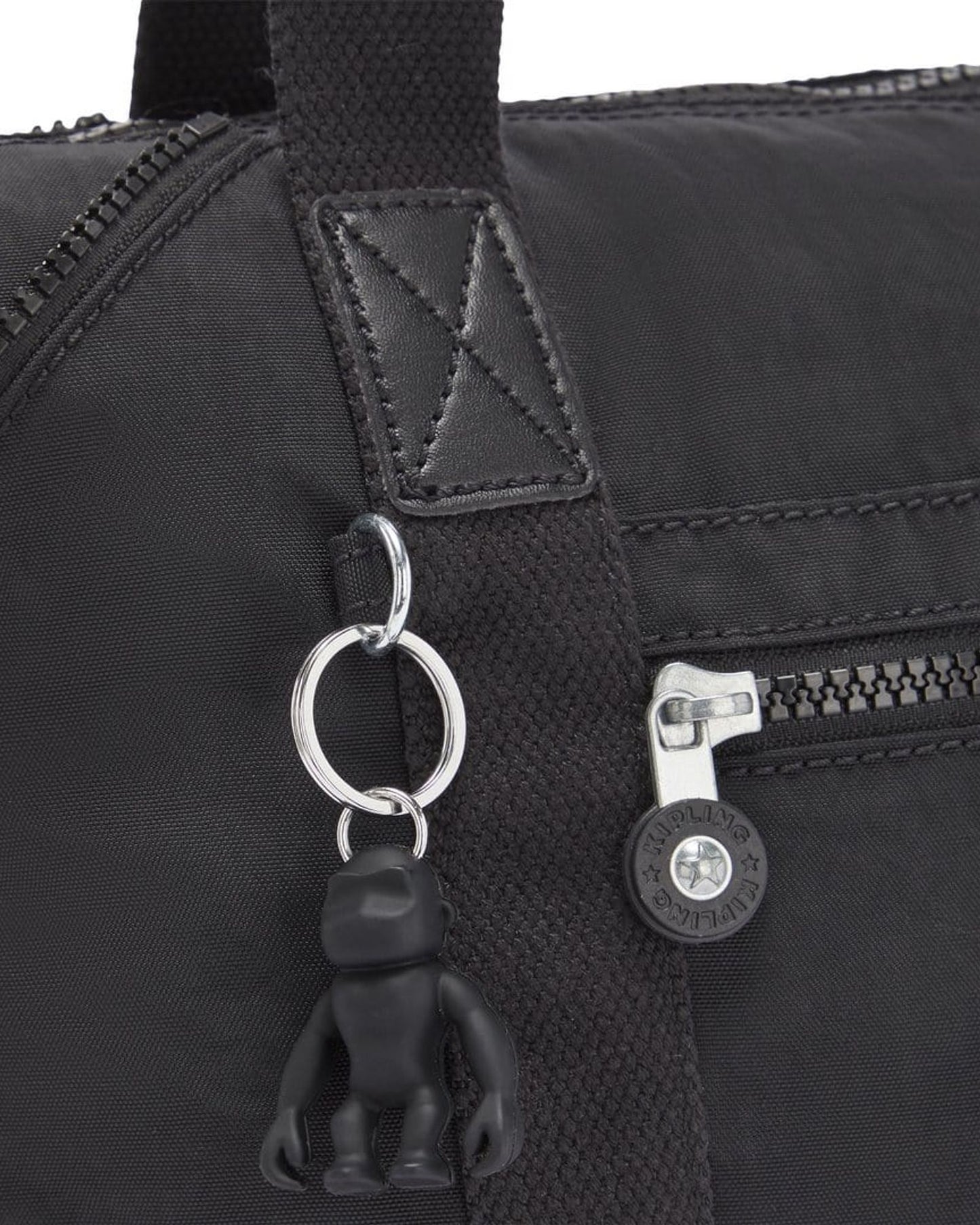KIPLING-ART MINI-حقيبة يد صغيرة (بحزام كتف قابل للإزالة)-أسود نوار-01327-P39