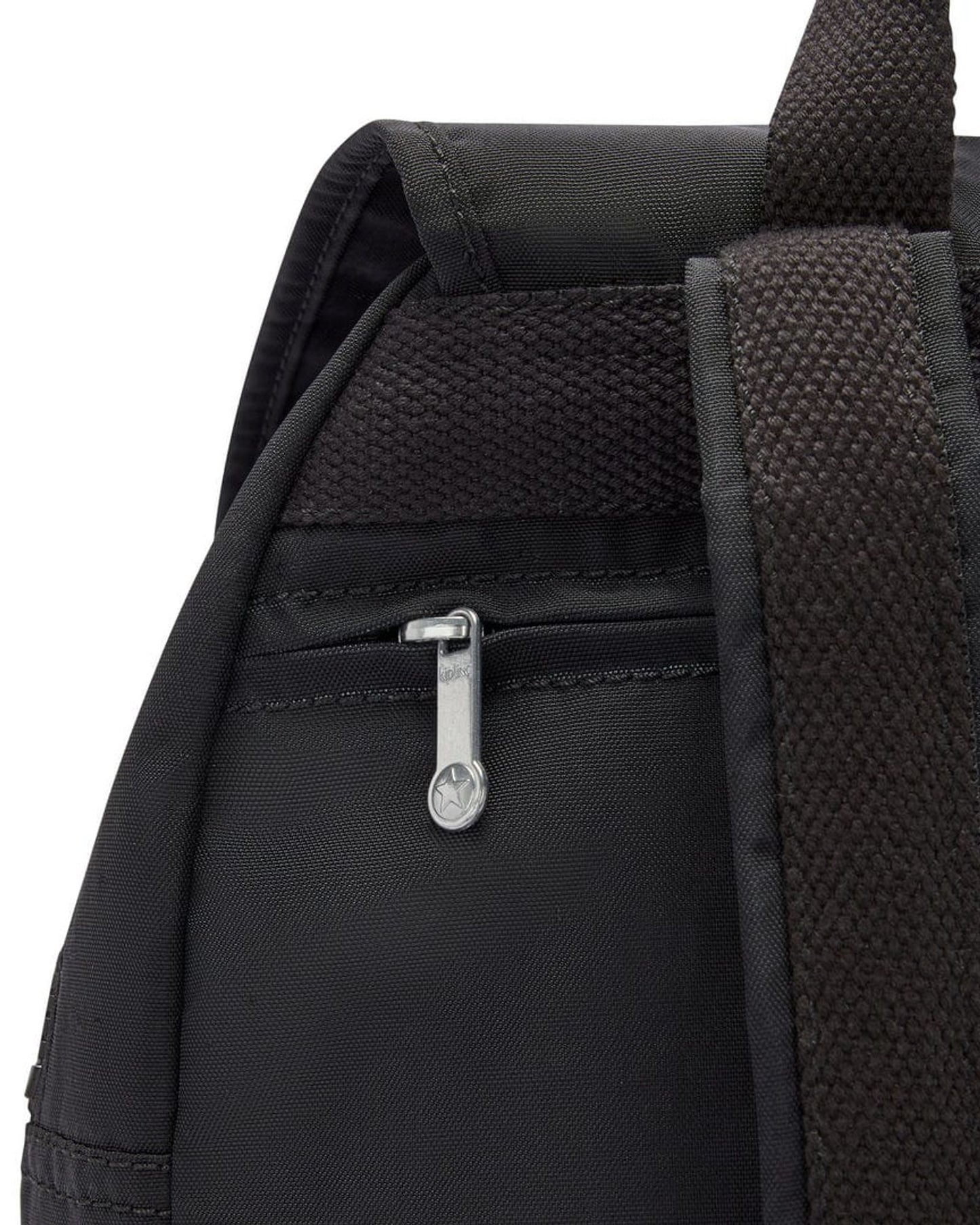 حقيبة ظهر KIPLING City Pack باللون الأسود الداكن متوسطة الحجم 12147-P39