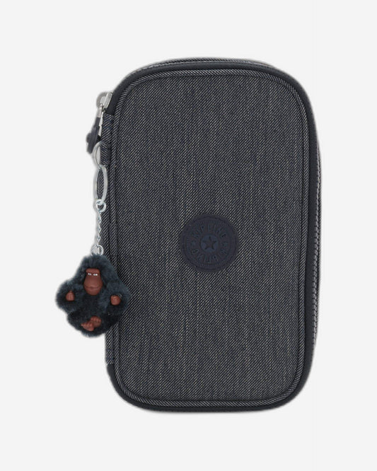 كيبلينج - ٥٠ قلمًا - حافظة أقلام متوسطة - لون بحري - I4019-58C