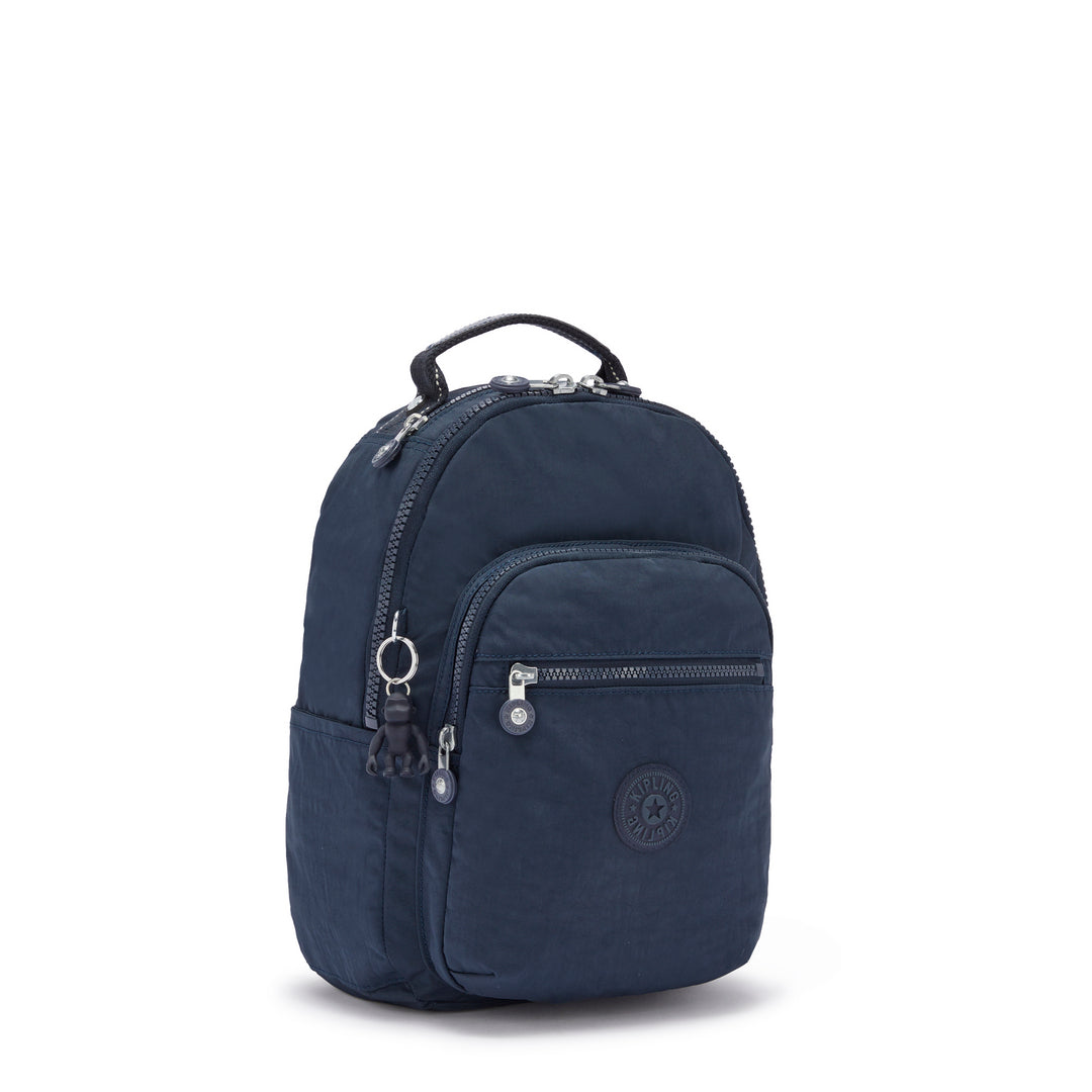 KIPLING Seoul S حقيبة ظهر صغيرة (مع جيب لوحي) لون أزرق بلو 2 I4082-96V