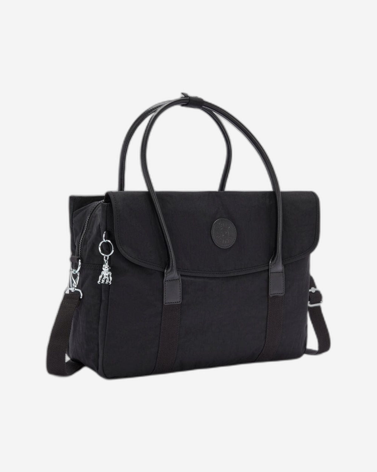 KIPLING-SUPERWORKER-حقيبة عمل (بحزام كتف قابل للإزالة) - أسود نوار - I4444-P39