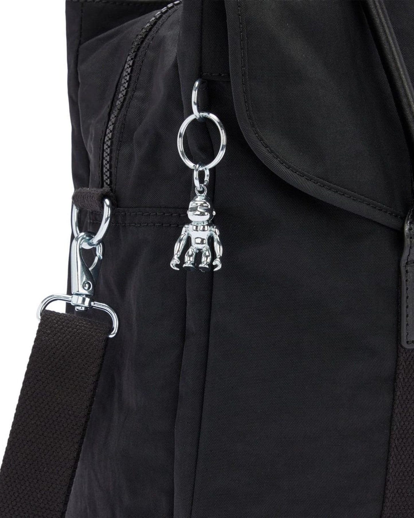 KIPLING-SUPERWORKER-حقيبة عمل (بحزام كتف قابل للإزالة) - أسود نوار - I4444-P39