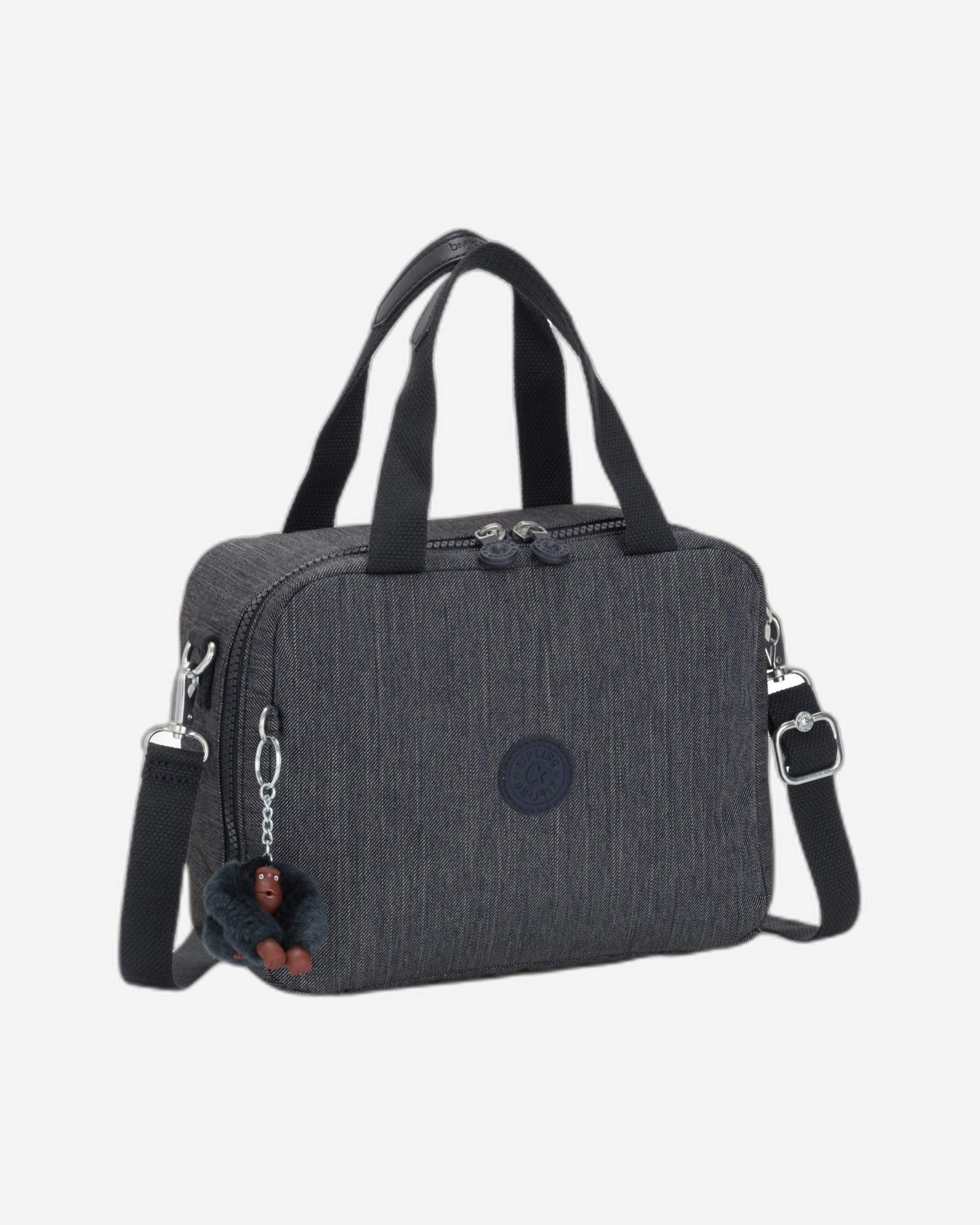 حقيبة غداء معزولة كبيرة من كيبلينج-مييو (مع جراب عربة) - لون بحري - I4655-58C