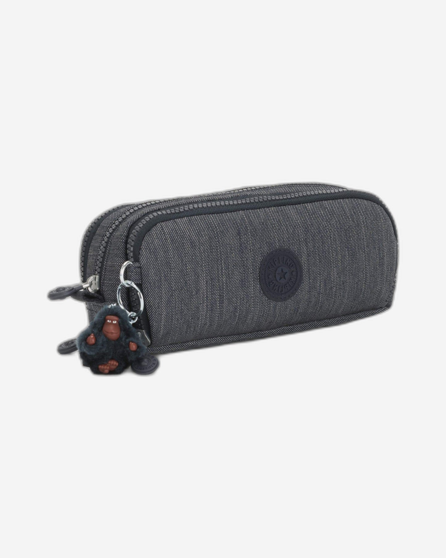 كيبلينج-جيتروي-حقيبة أقلام كبيرة بسحاب مع حجرات متعددة - لون بحري - I6666-58C