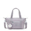 KIPLING-Art Mini-حقيبة يد صغيرة (بحزام كتف قابل للإزالة)-رمادي فاتح-01327-1FB