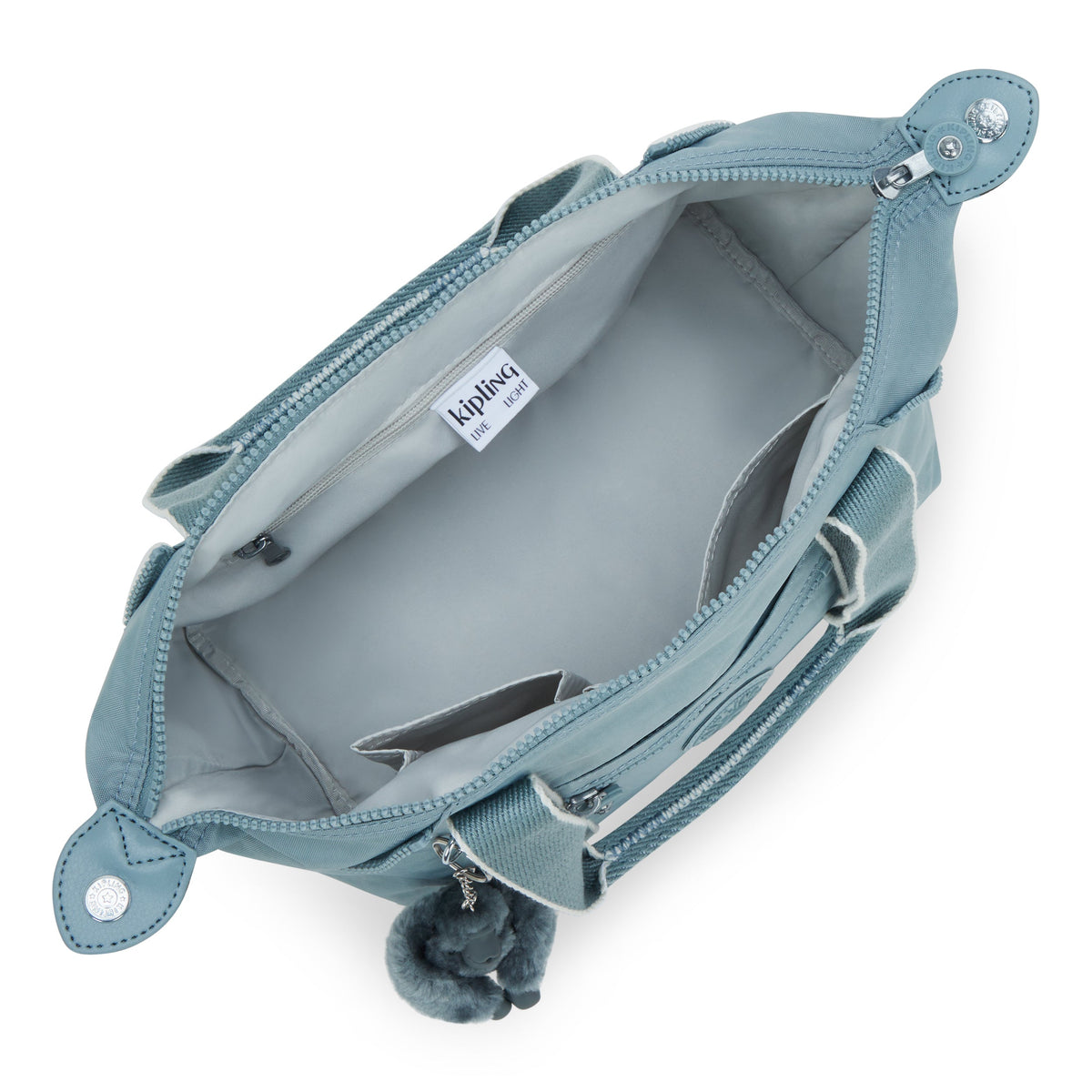 حقيبة يد صغيرة رمادية مريحة من Kipling Art Mini 01327-3NL