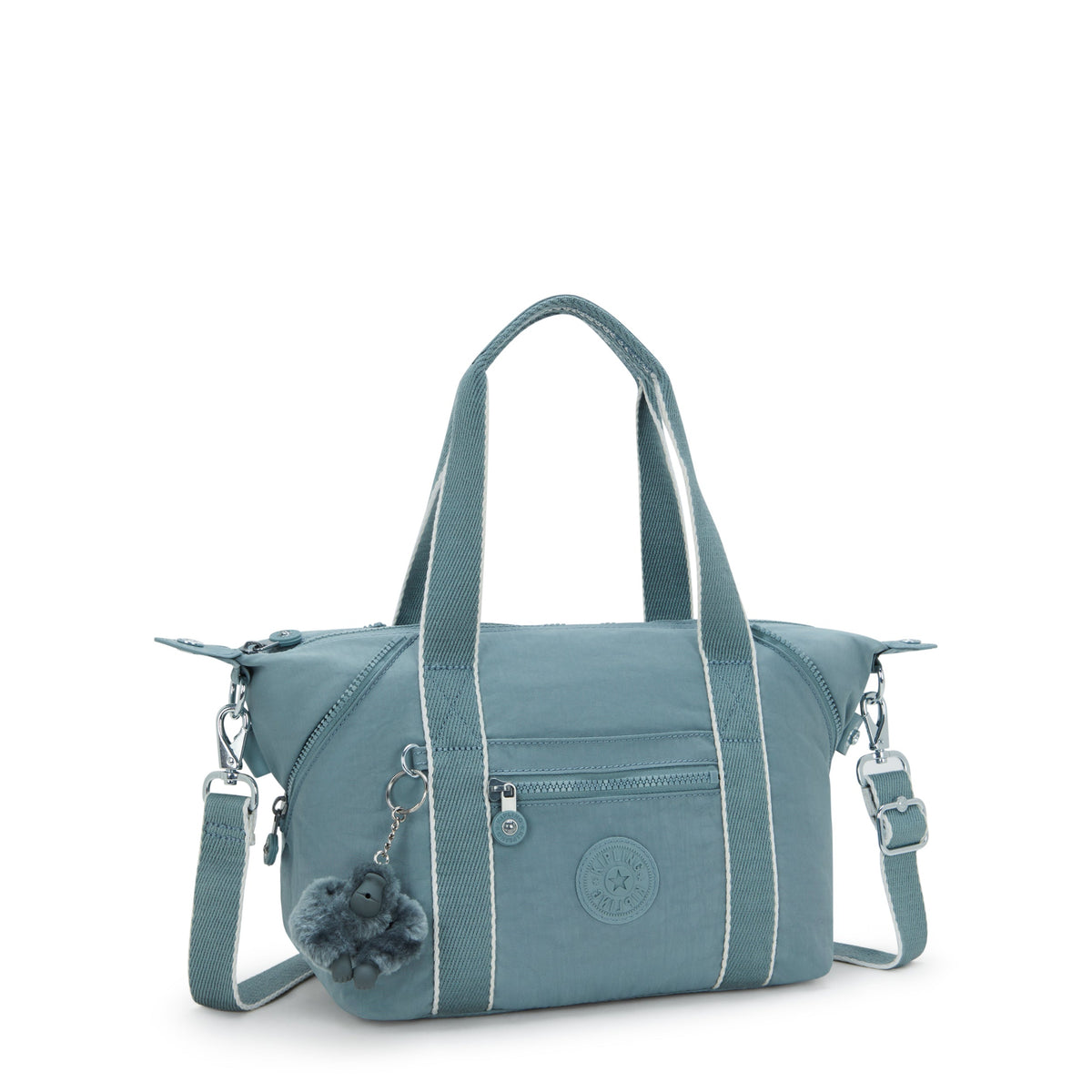 حقيبة يد صغيرة رمادية مريحة من Kipling Art Mini 01327-3NL