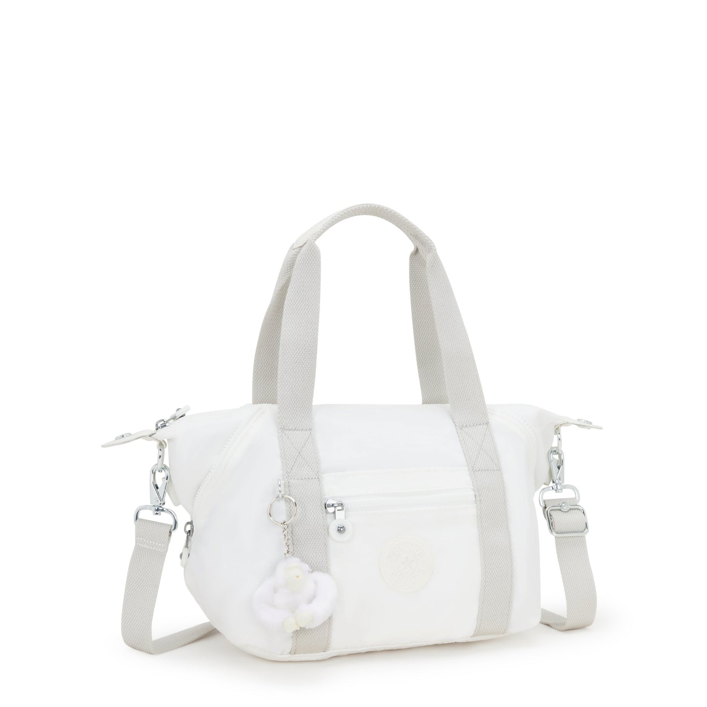 KIPLING-Art Mini-حقيبة يد صغيرة (بحزام كتف قابل للإزالة)-مرمر نقي-01327-6KH