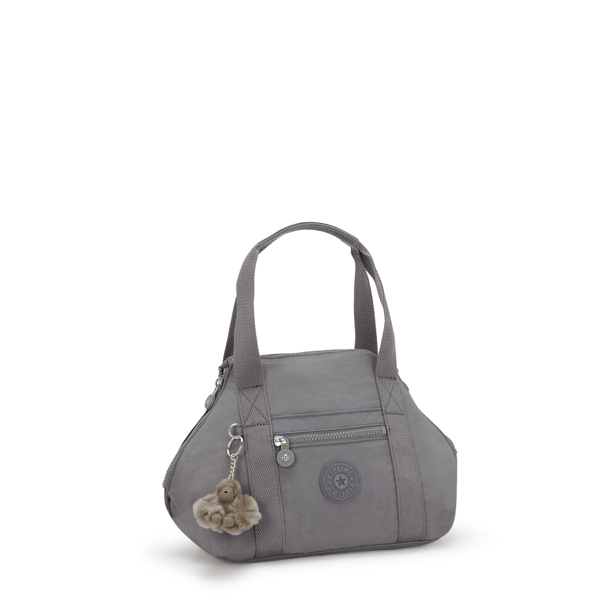 حقيبة يد صغيرة Kipling Art Mini Inviting Grey (مع حزام كتف قابل للإزالة) 01327-8DH