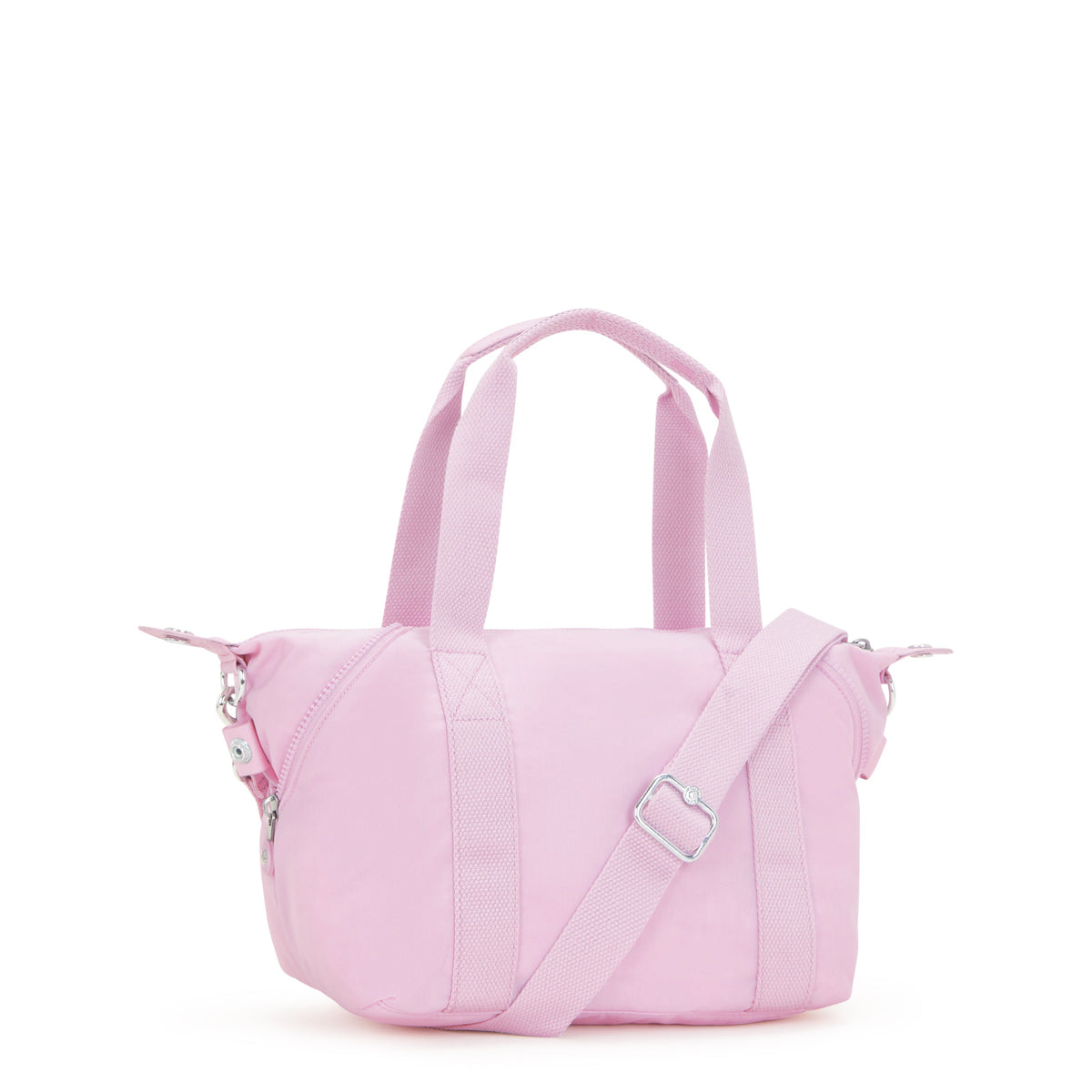 KIPLING-Art Mini-حقيبة يد صغيرة (بحزام كتف قابل للإزالة)-Blooming Pink-01327-R2C