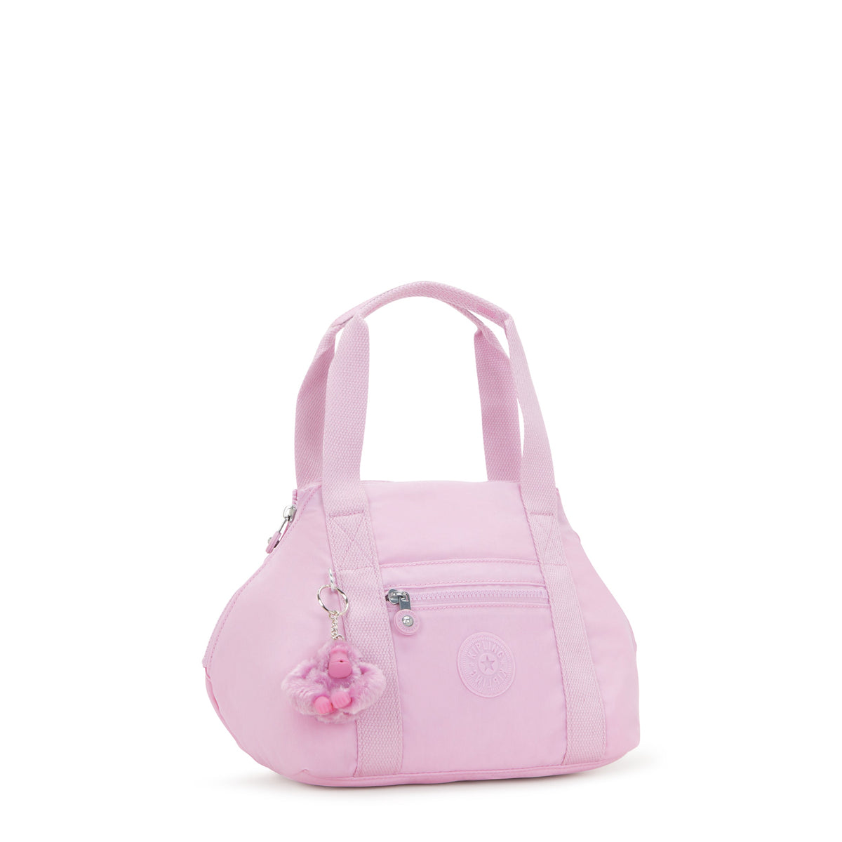 KIPLING-Art Mini-حقيبة يد صغيرة (بحزام كتف قابل للإزالة)-Blooming Pink-01327-R2C