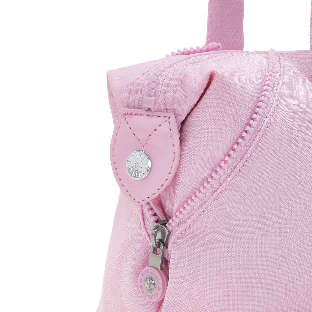 KIPLING-Art Mini-حقيبة يد صغيرة (بحزام كتف قابل للإزالة)-Blooming Pink-01327-R2C