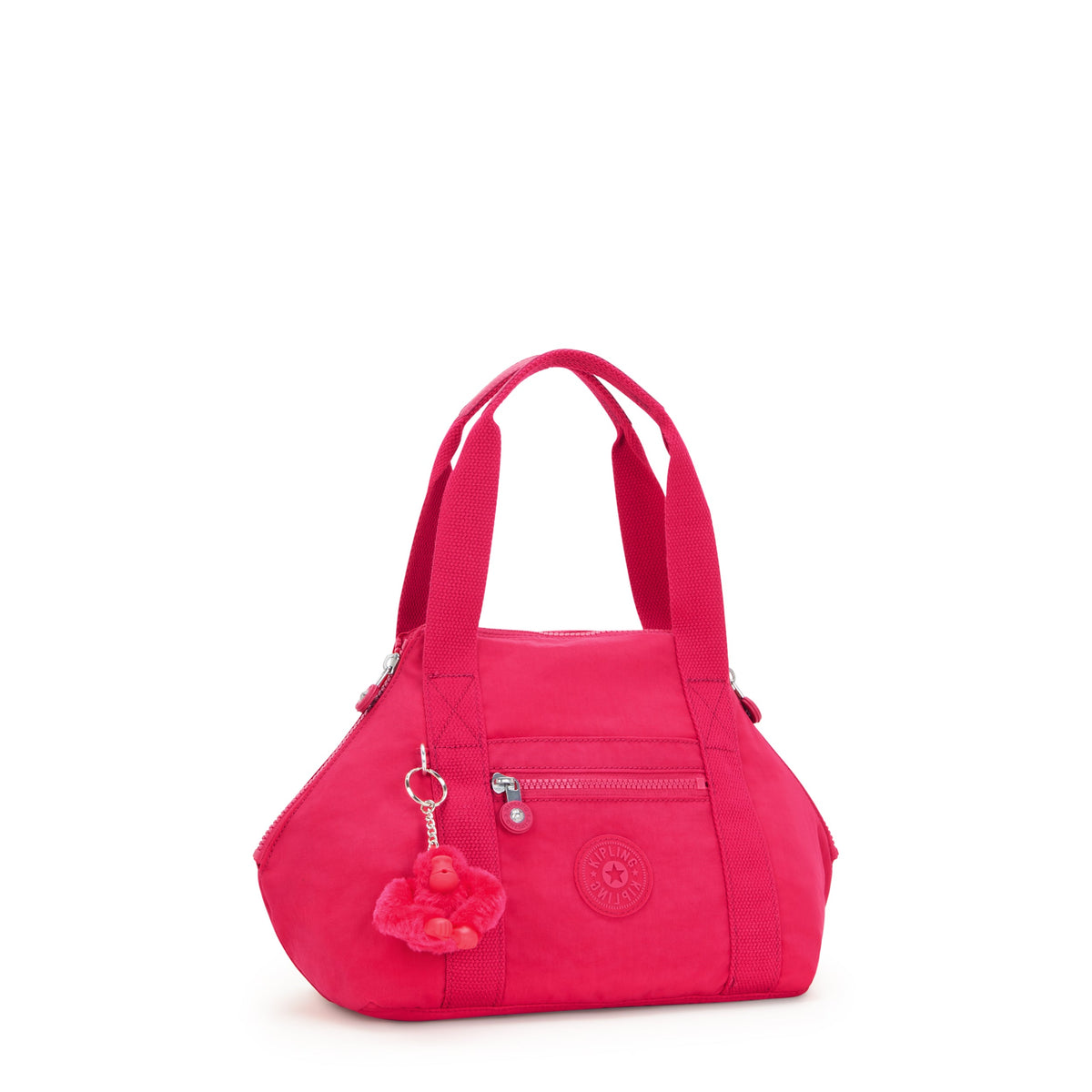 KIPLING-Art Mini-حقيبة يد صغيرة (بحزام كتف قابل للإزالة)-لون وردي فاتح-01327-T73