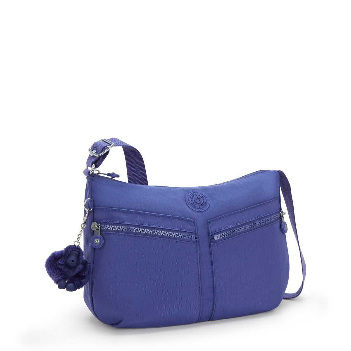 Kipling Izellah Ocean Blue حقيبة كتف متوسطة 02144-24U