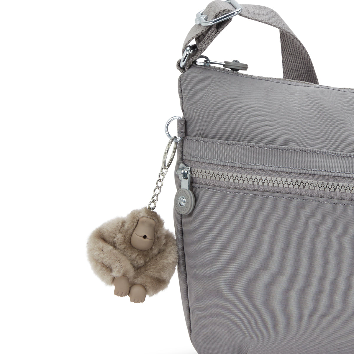 Kipling Izellah Inviting Grey Medium crossbody 02144-8DH