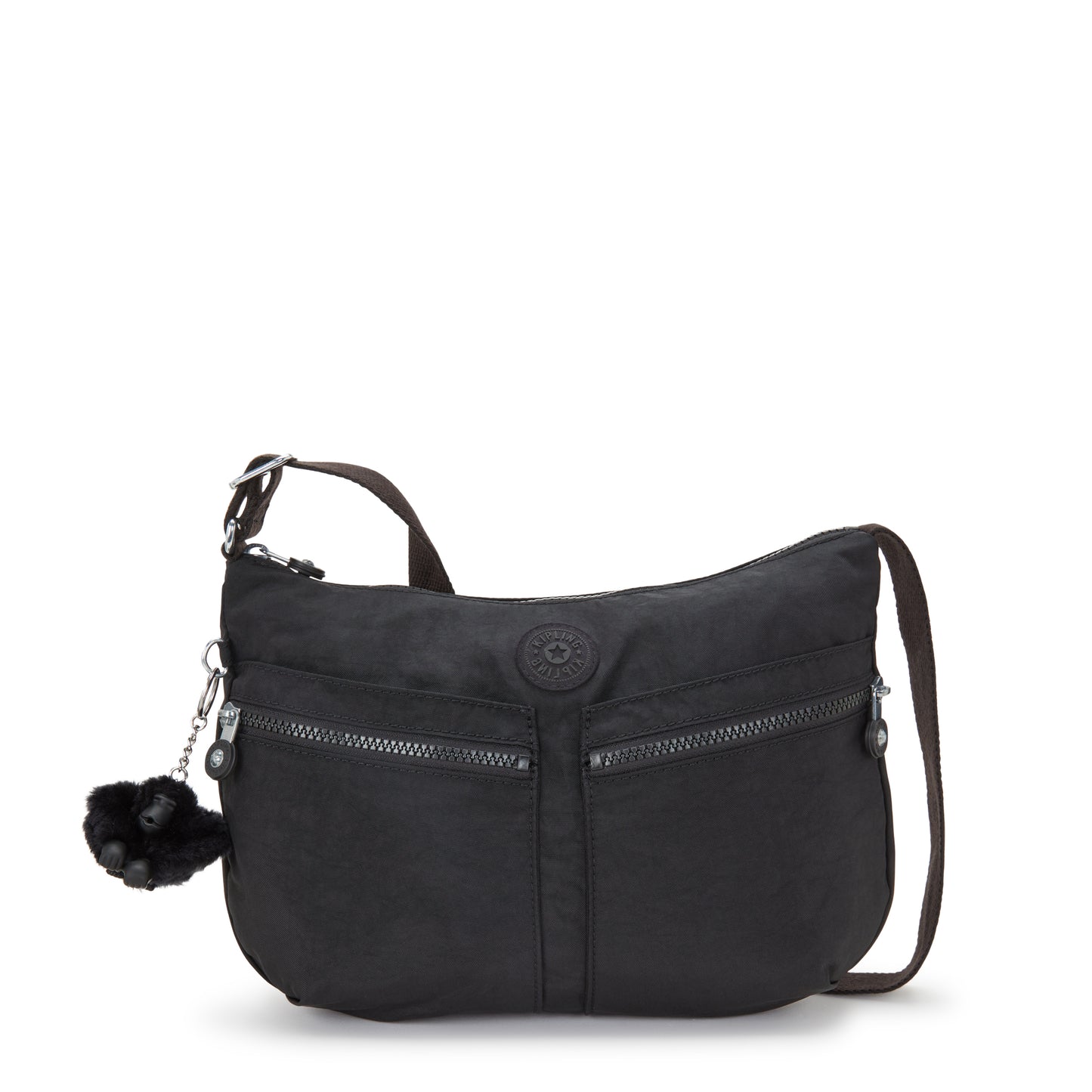 KIPLING-IZELLAH-Medium crossbody-Black Noir-02144-P39
