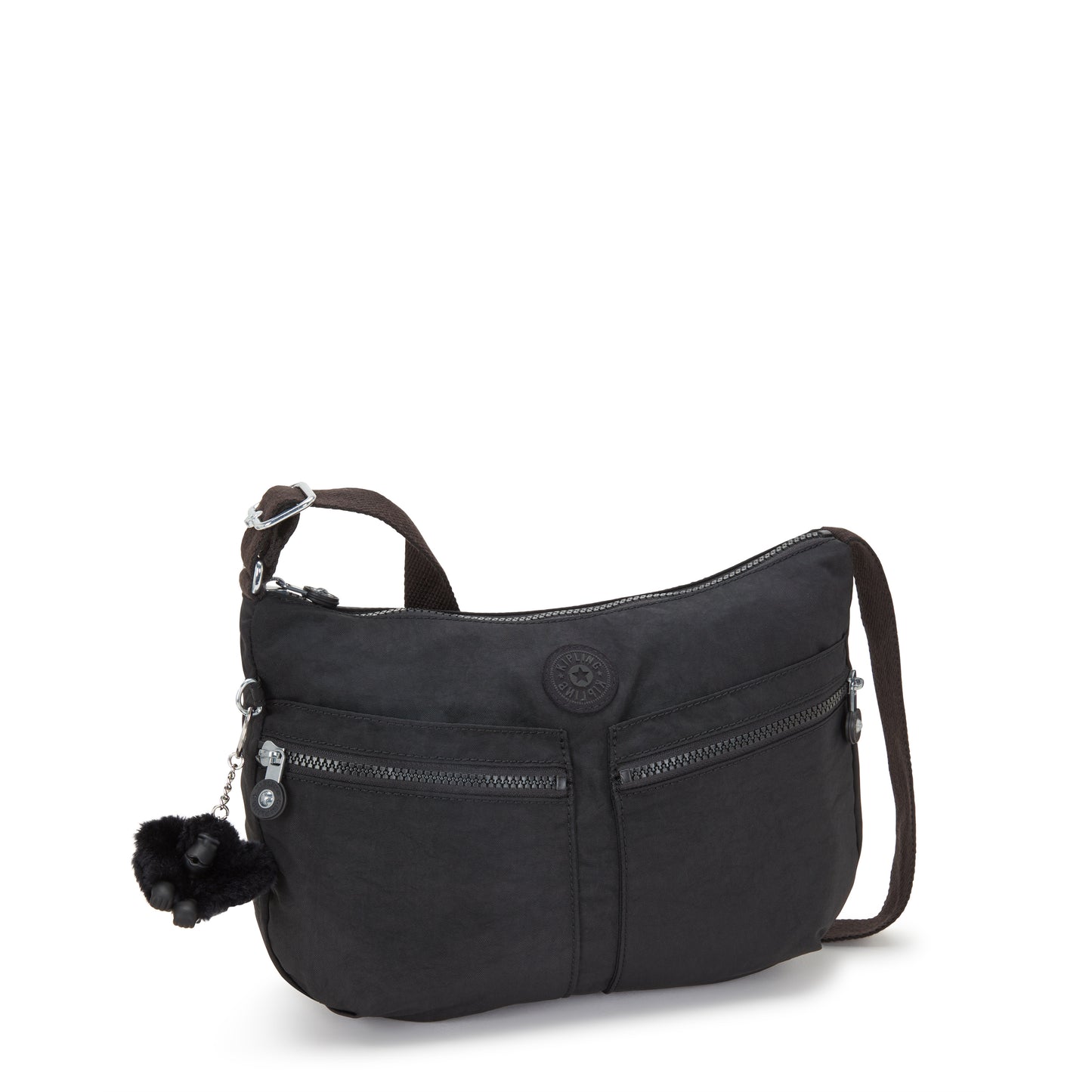 KIPLING Izellah Black Noir Medium crossbody 02144-P39