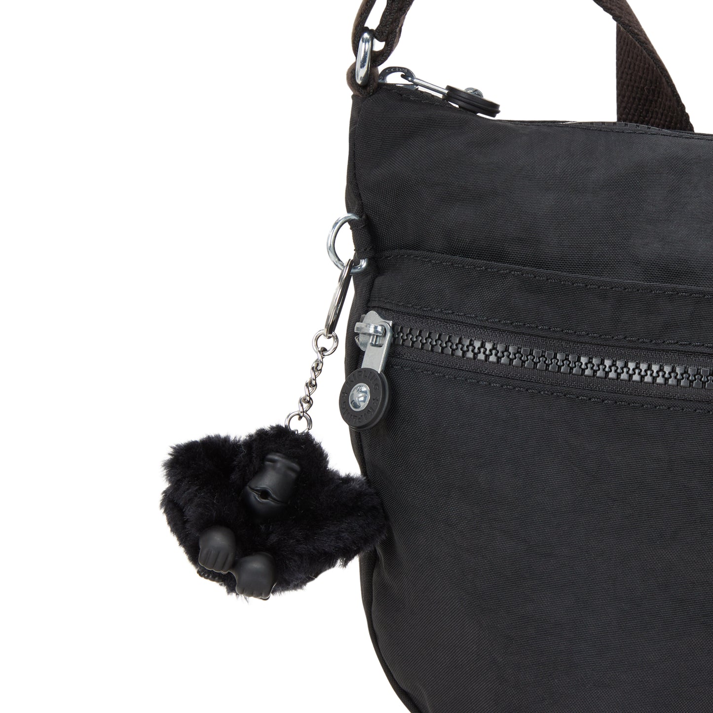 KIPLING Izellah Black Noir Medium crossbody 02144-P39