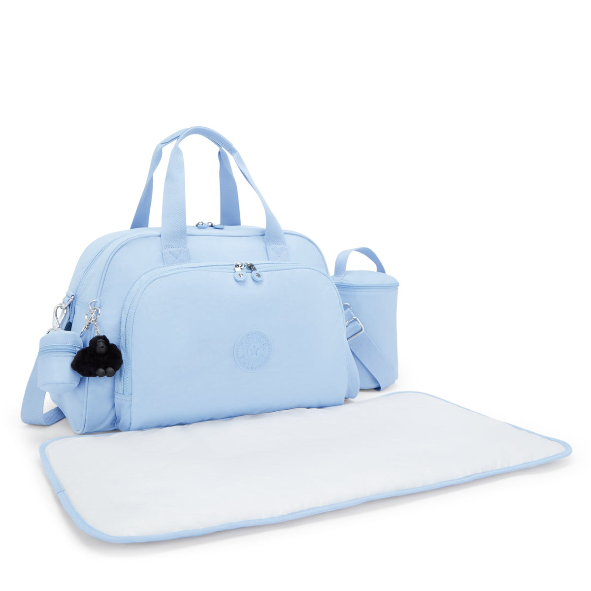 Kipling Camama Cloudy Sky Blue Large Baby Bag  10153-2DS