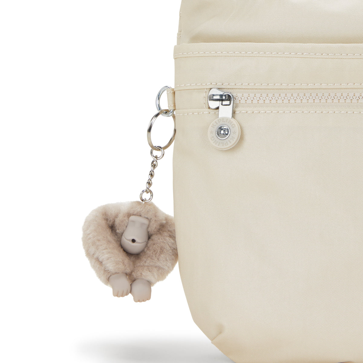KIPLING-Arto-Medium crossbody-Beige Pearl-10878-3KA