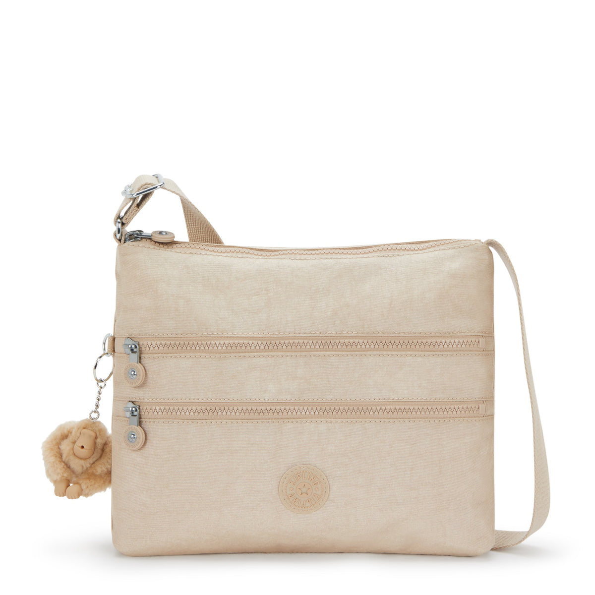 kipling-alvar-sparkled-beige-medium-crossbody-12472-5dv