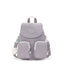 KIPLING-Firefly Up-حقيبة ظهر صغيرة (قابلة للتحويل إلى حقيبة كتف)-رمادي فاتح-12887-1FB