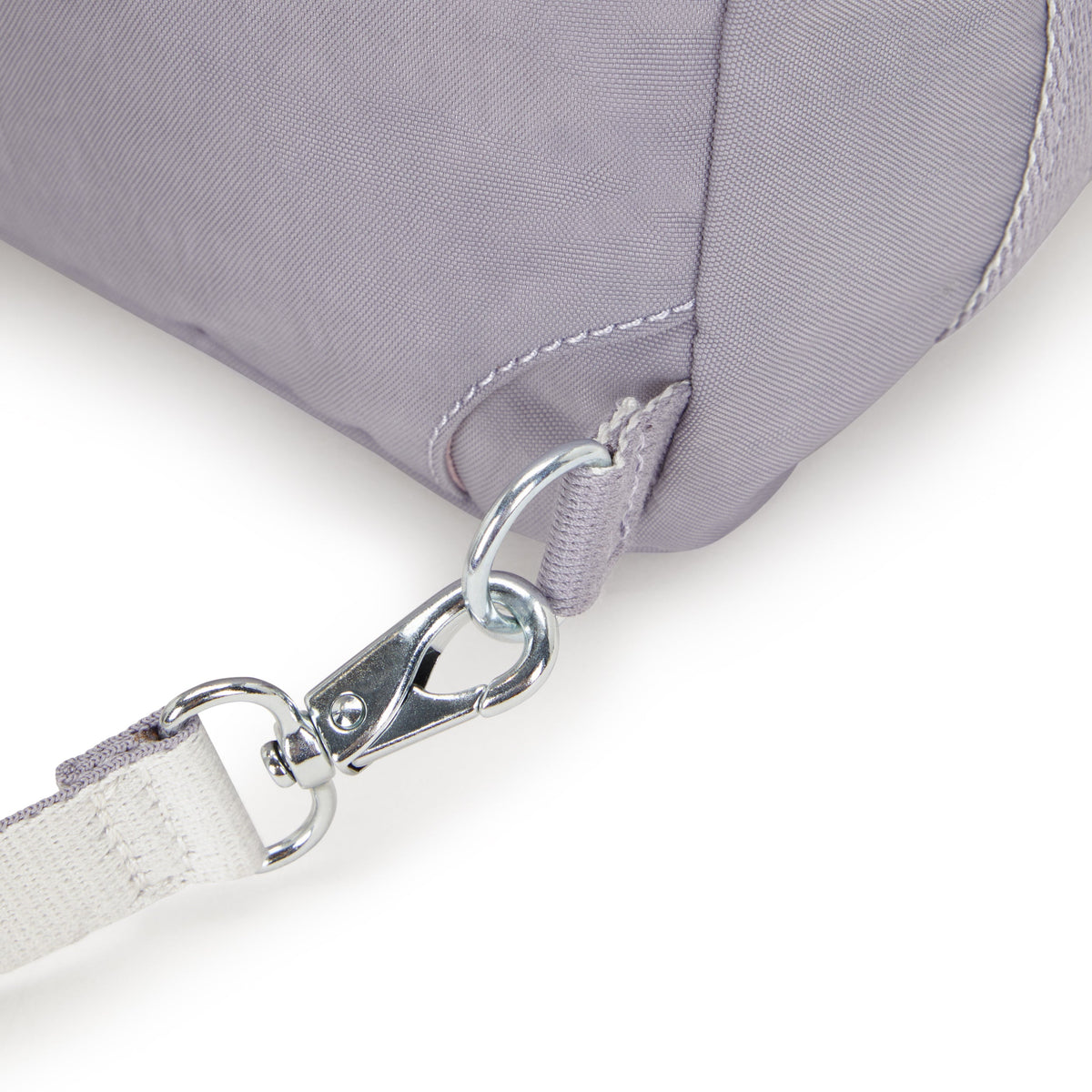KIPLING-Firefly Up-حقيبة ظهر صغيرة (قابلة للتحويل إلى حقيبة كتف)-رمادي فاتح-12887-1FB