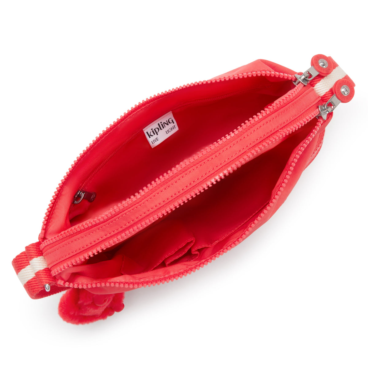 حقيبة كروس متوسطة Kipling Alvar Escape باللون الأحمر 13335-5DX