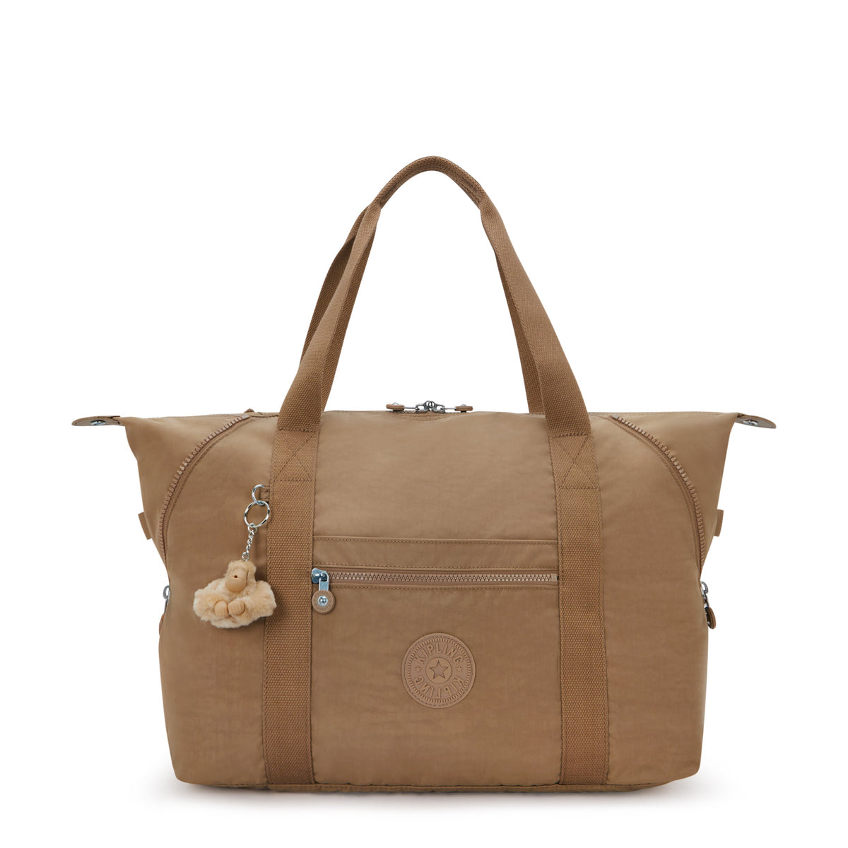 kipling-art-m-early-tan-large-tote-13405-7cn