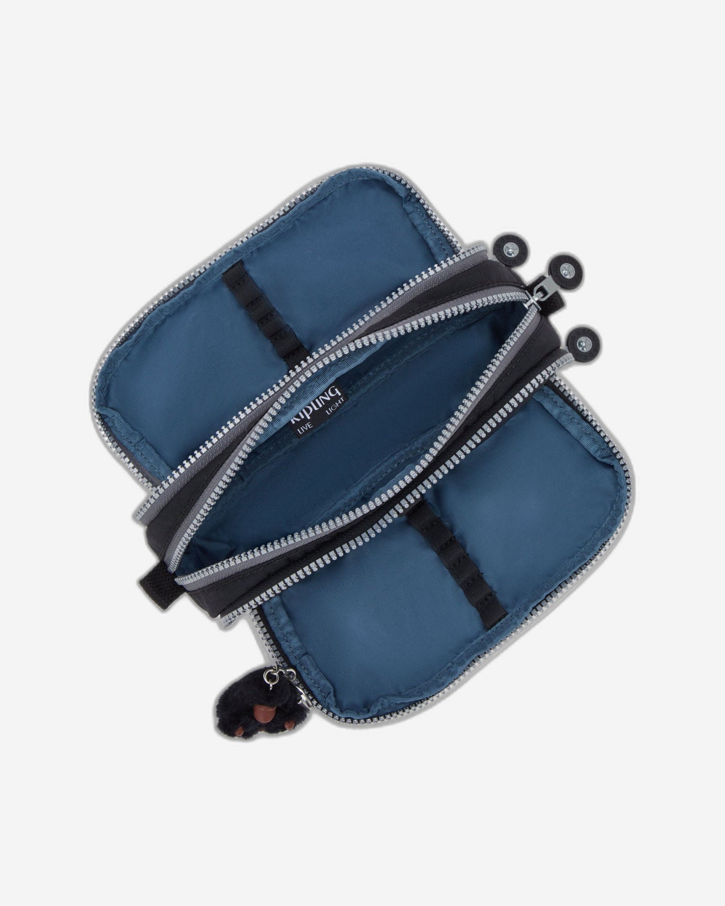 KIPLING Gitroy Space Black Bl مقلمة كبيرة 13564-2GX