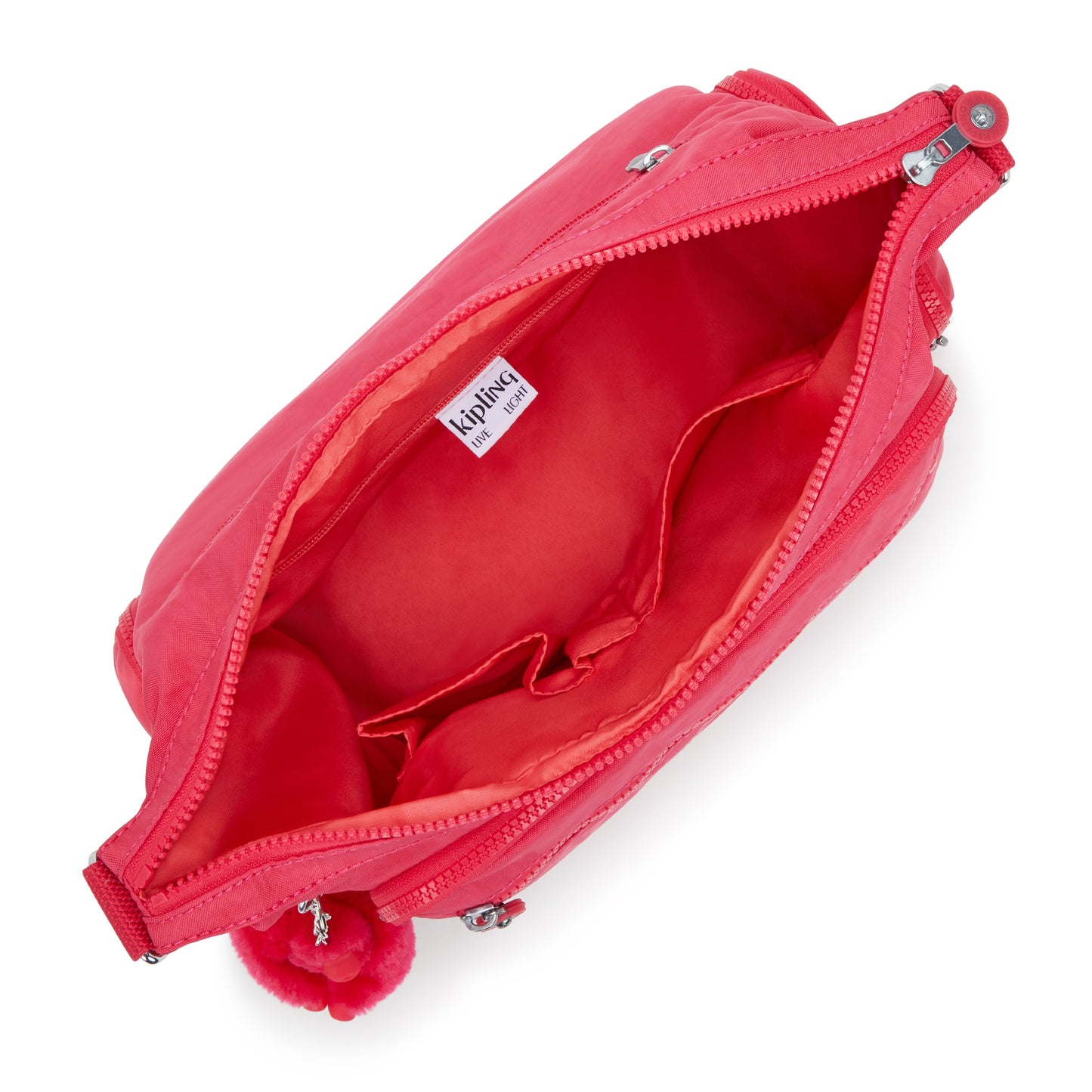 Kipling Gabbie Resort Pink حقيبة كروس كبيرة 15255-1BN