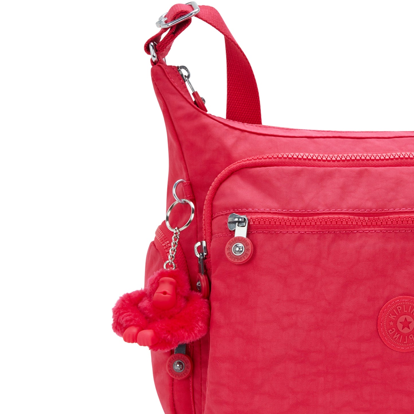 Kipling Gabbie Resort Pink حقيبة كروس كبيرة 15255-1BN