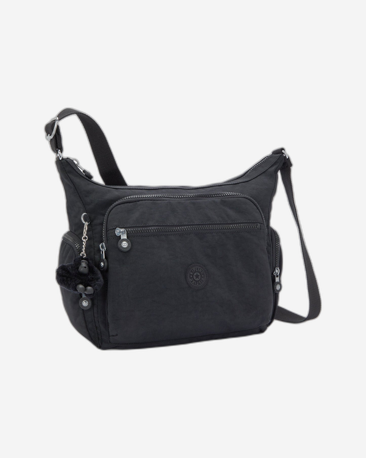 KIPLING Gabbie Black Noir حقيبة كروس كبيرة 15255-P39