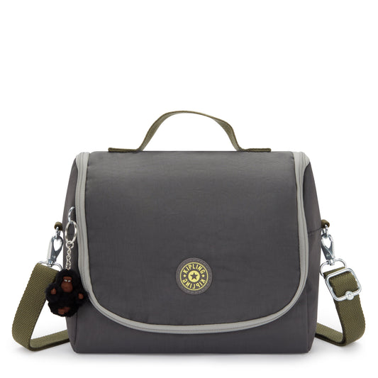 Kipling New Kichirou Back to Grey Large lunchbag with trolley sleeve 15289-1DX