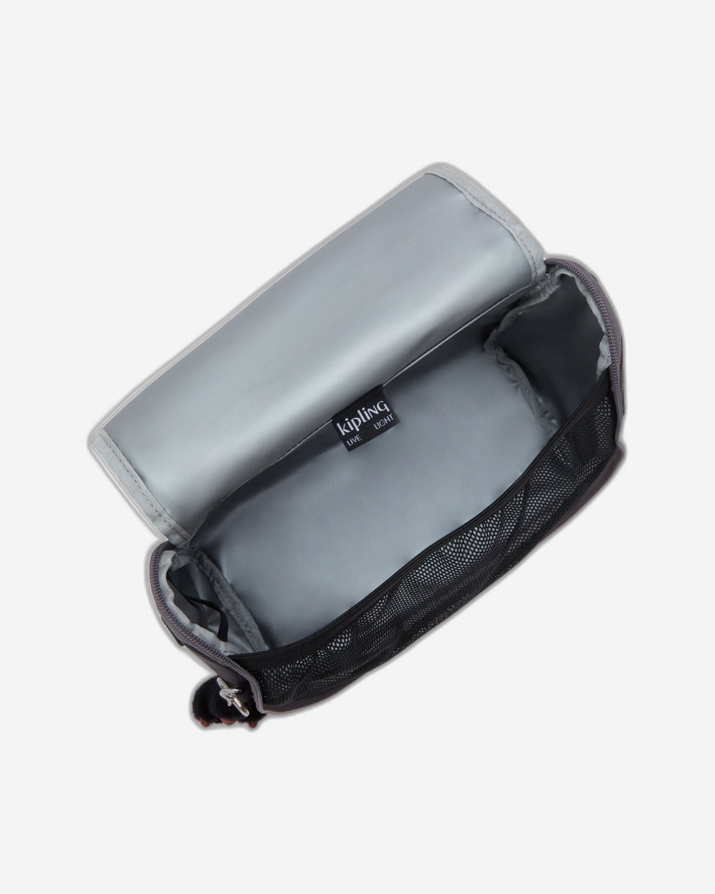 KIPLING New Kichirou Space Black Bl حقيبة غداء كبيرة (مع جيب ترولي) 15289-2GX