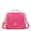حقيبة غداء كبيرة Kipling New Kichirou Happy Pink C مع جراب عربة C215289-BZ8