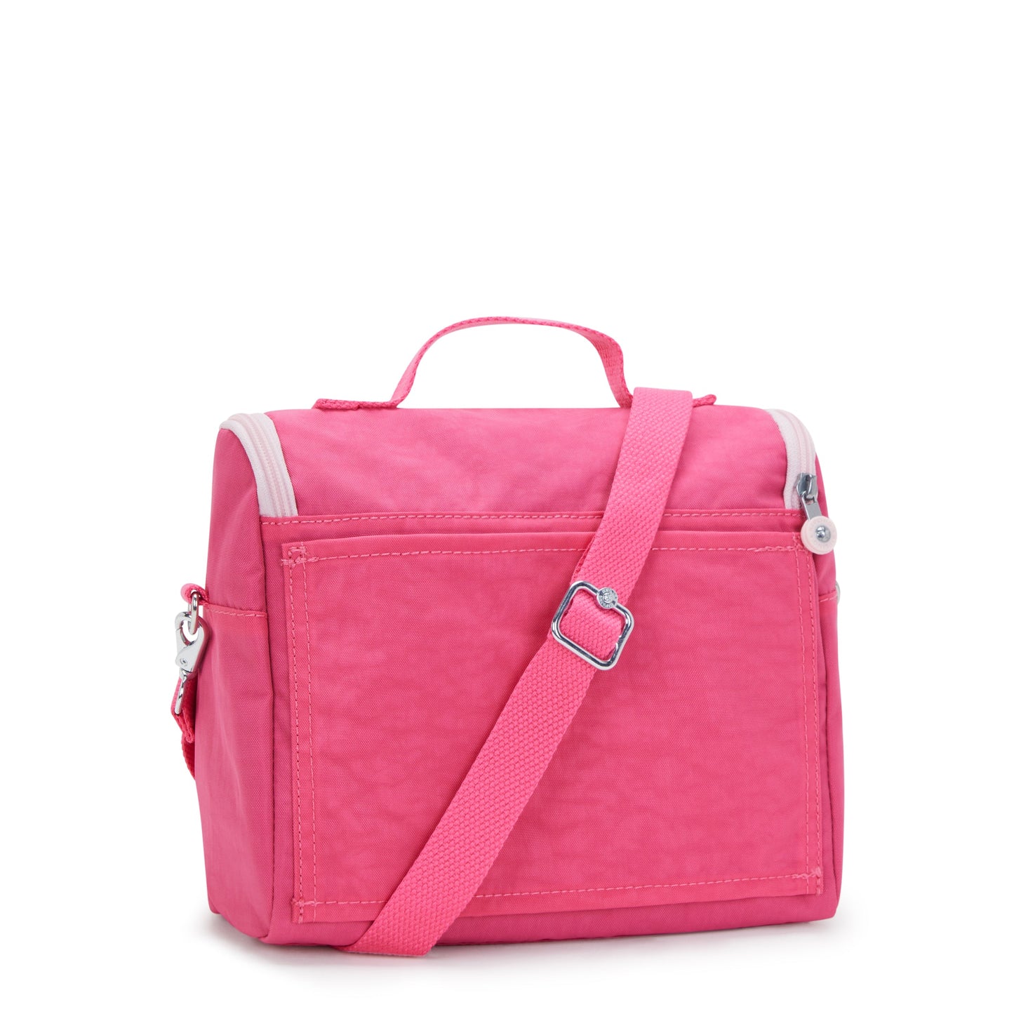حقيبة غداء كبيرة Kipling New Kichirou Happy Pink C مع جراب عربة C215289-BZ8