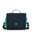 KIPLING-New Kichirou-Large Lunchbox (with trawlley pocket)-Blue Green Bl-15289-CD7
