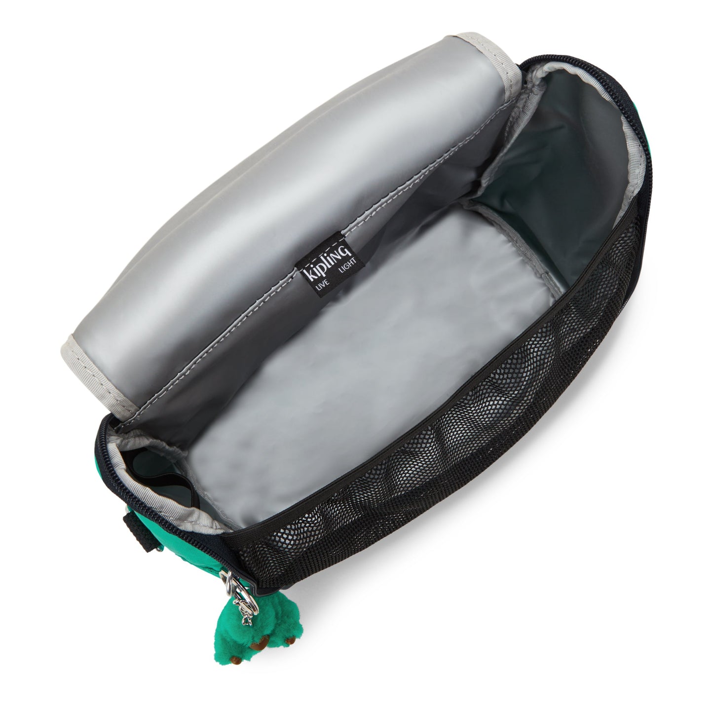 KIPLING-New Kichirou-Large Lunchbox (with trawlley pocket)-Blue Green Bl-15289-CD7
