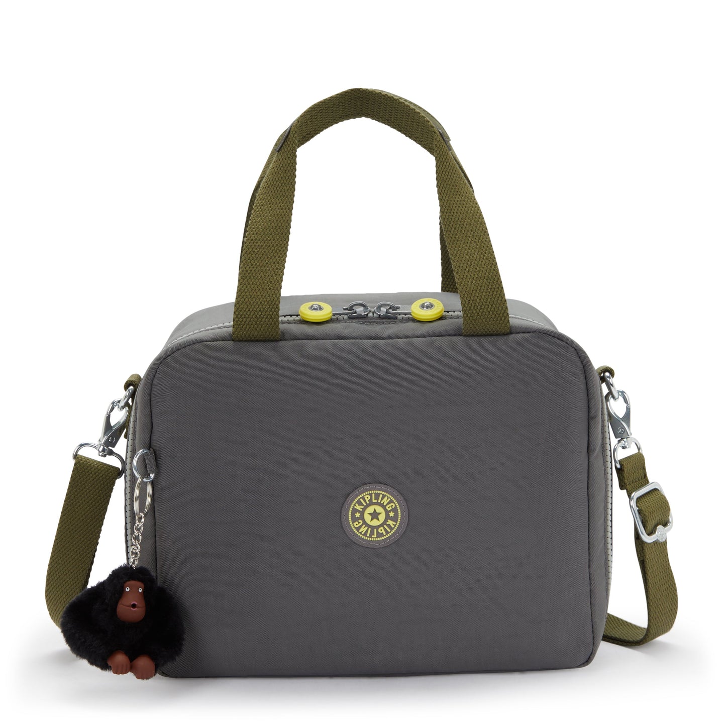 Kipling Miyo Back to Grey Large lunchbag with trolley sleeve 15381-1DX