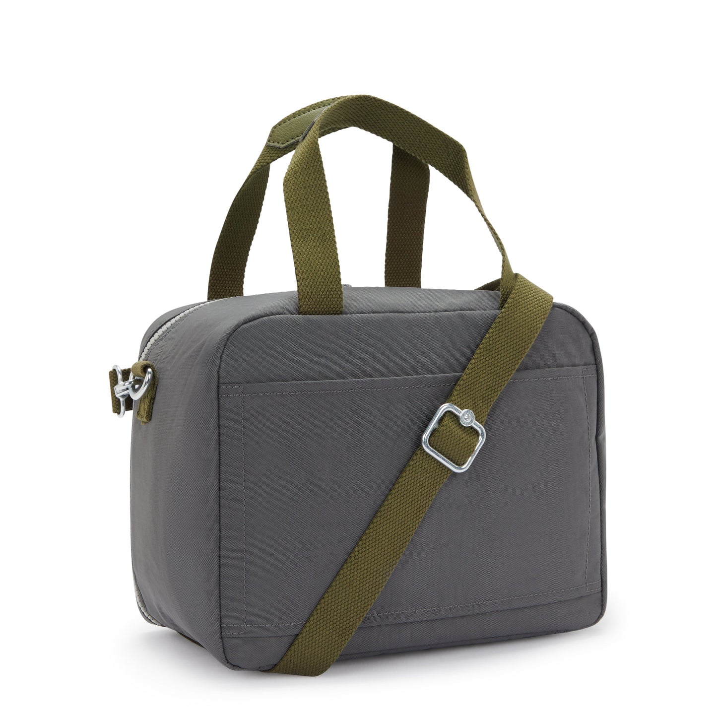 حقيبة غداء كبيرة Kipling Miyo Back to Grey مع جراب عربة 15381-1DX