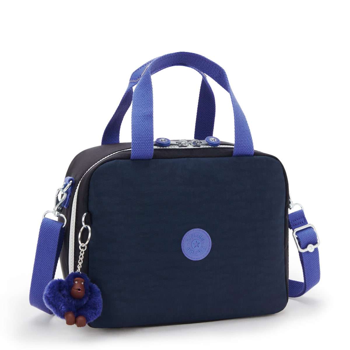 حقيبة غداء Kipling Miyo True Block كبيرة مع جراب عربة 15381-74Q