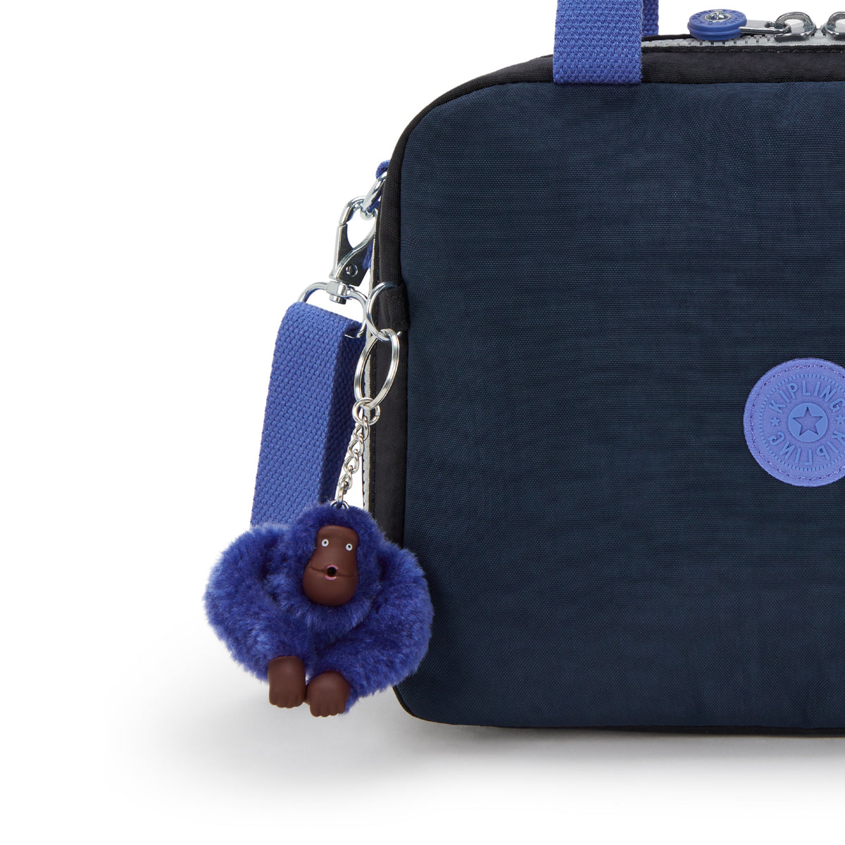 حقيبة غداء Kipling Miyo True Block كبيرة مع جراب عربة 15381-74Q