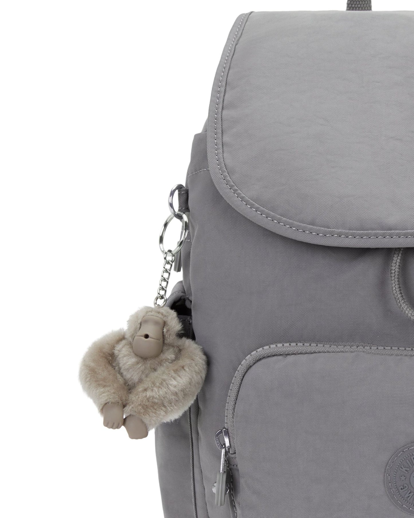 حقيبة ظهر صغيرة Kipling City Pack S Inviting Grey ‏15635-8DH