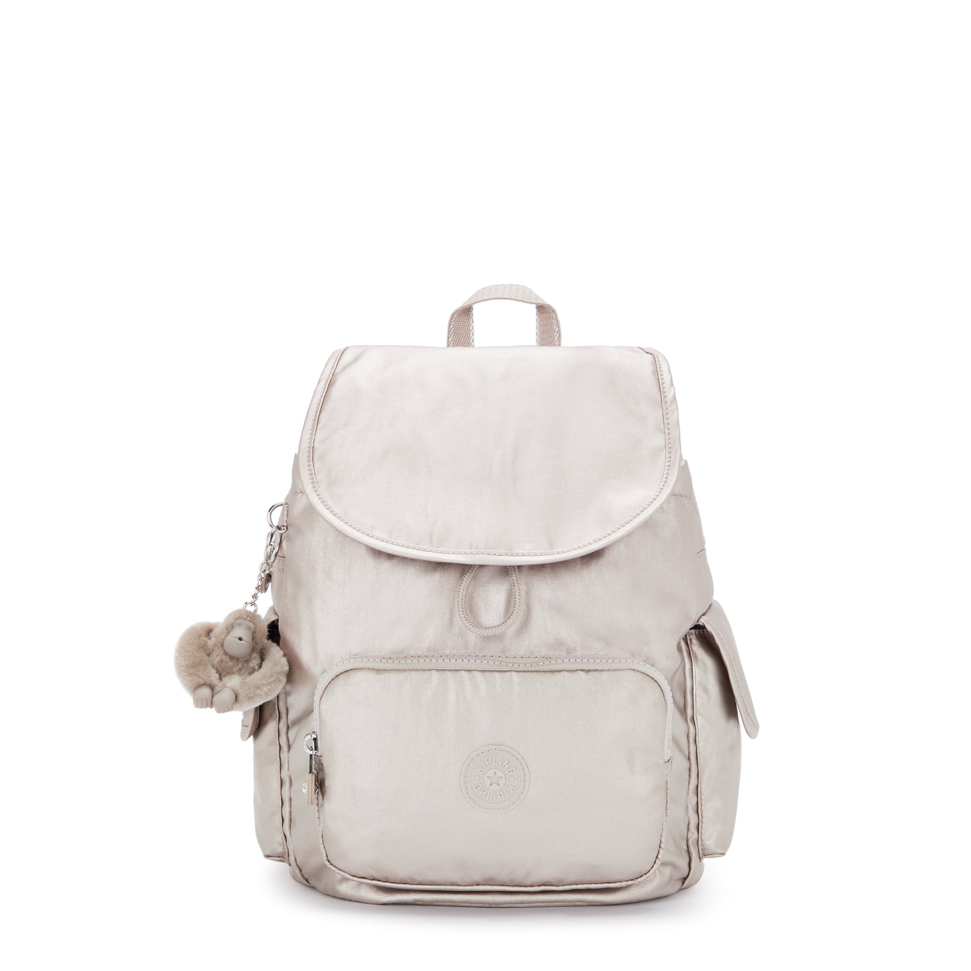 Kipling-City Pack S-Small backpack-Metallic Glow-15641-48I